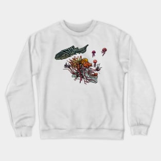 Trigeminal Nerve & Frogfish Crewneck Sweatshirt